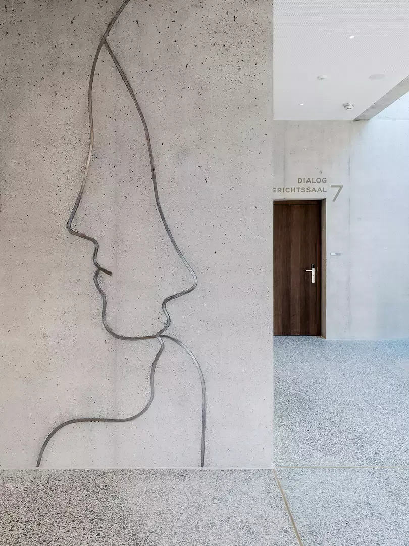 Kunst am Bau Dachgeschoss