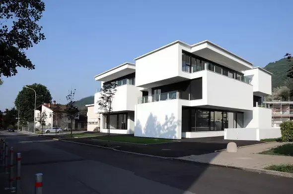 Blick von der Via Girella