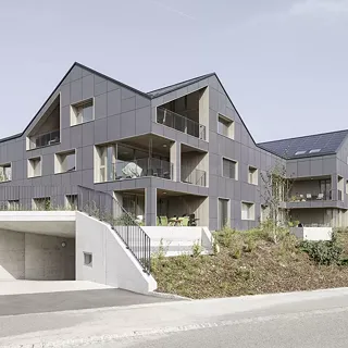 Energieautarkes Mehrfamilienhaus Brütten