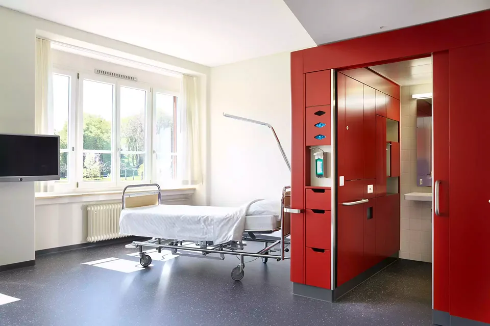 Patientenzimmer