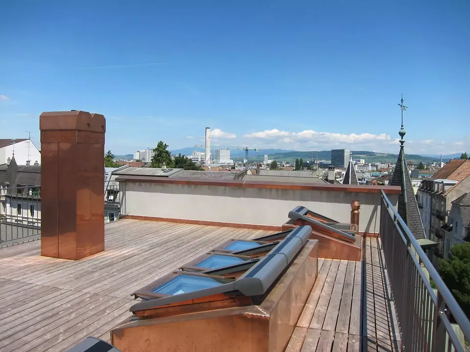 Terrasse de toit