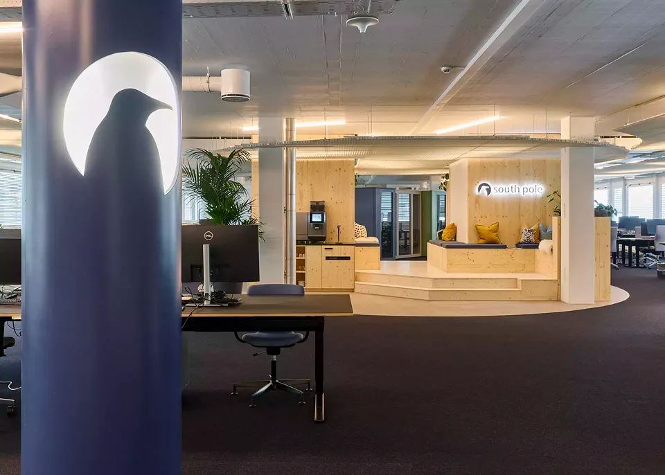 Blick ins Büro