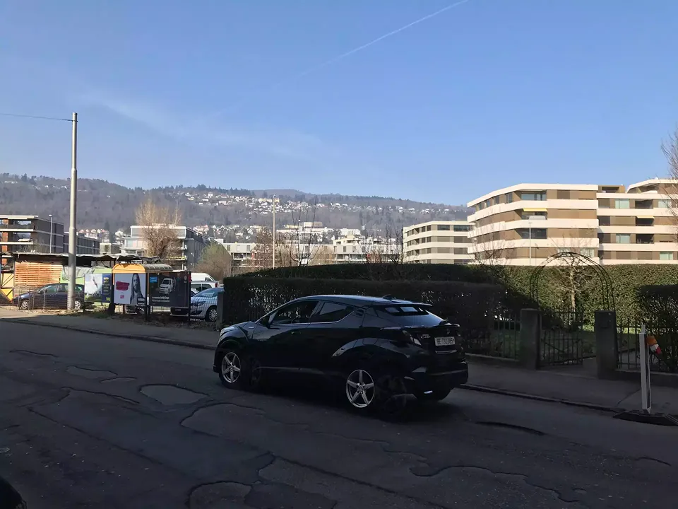 Contexte parcelle vue vers nord