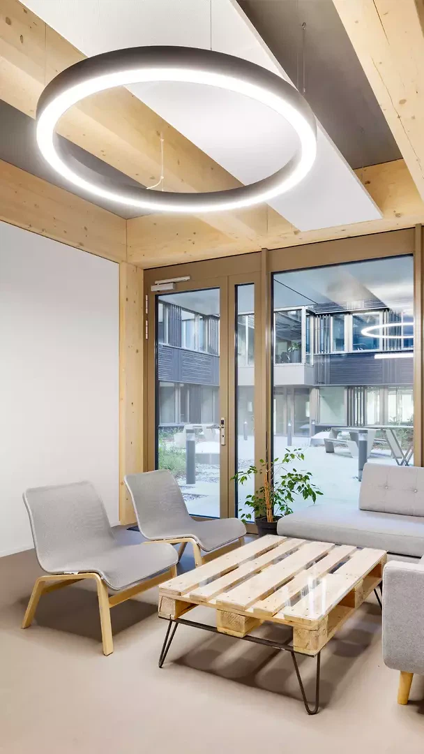 Bluefactory – Rez-de-chaussée – Espace attente