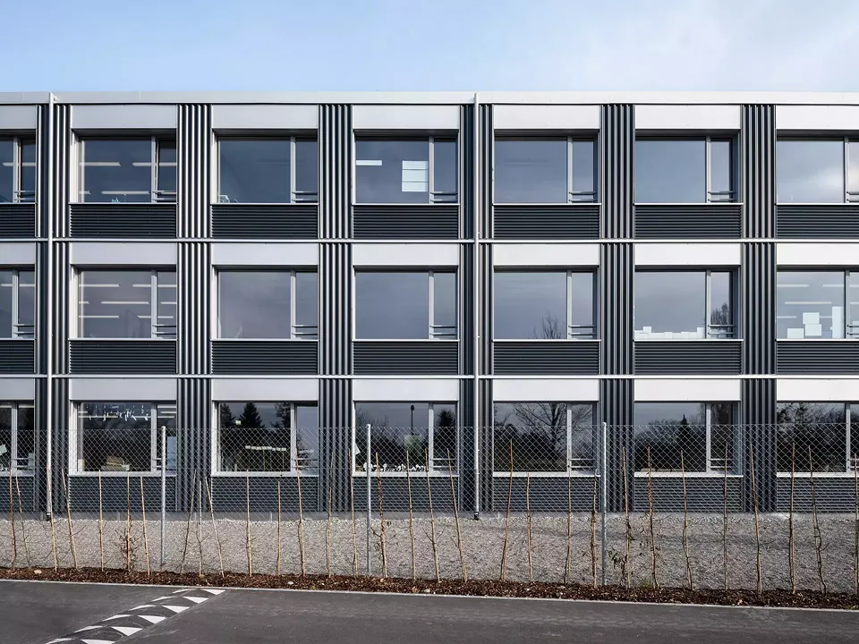 Façade métallique