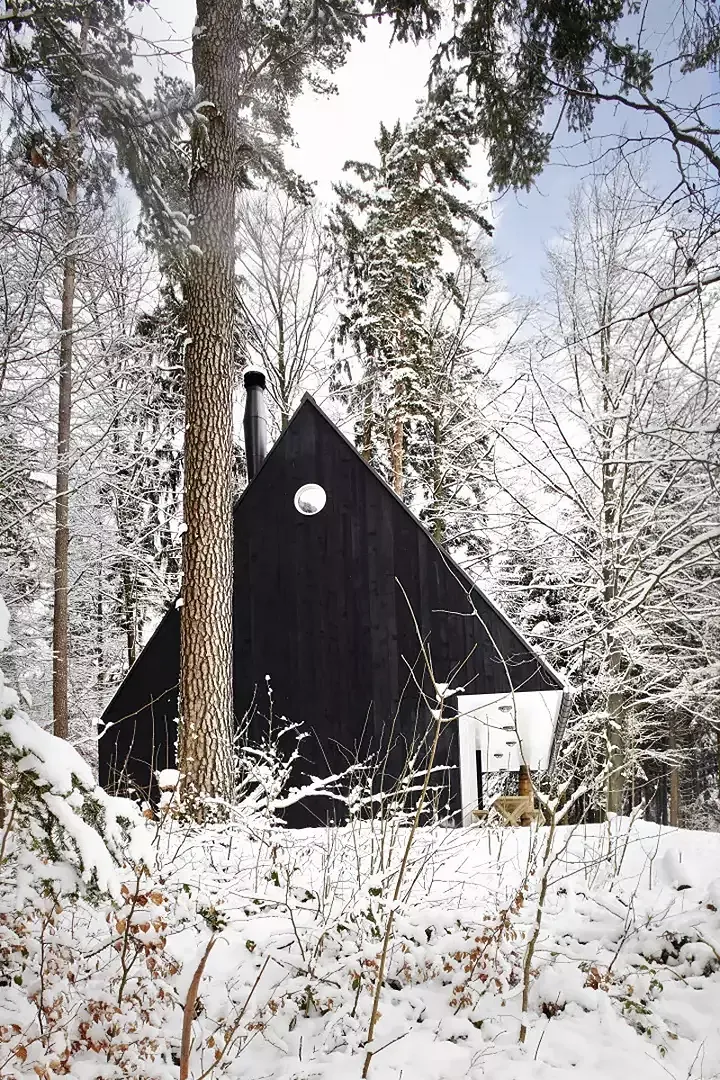 Vue sud en hiver