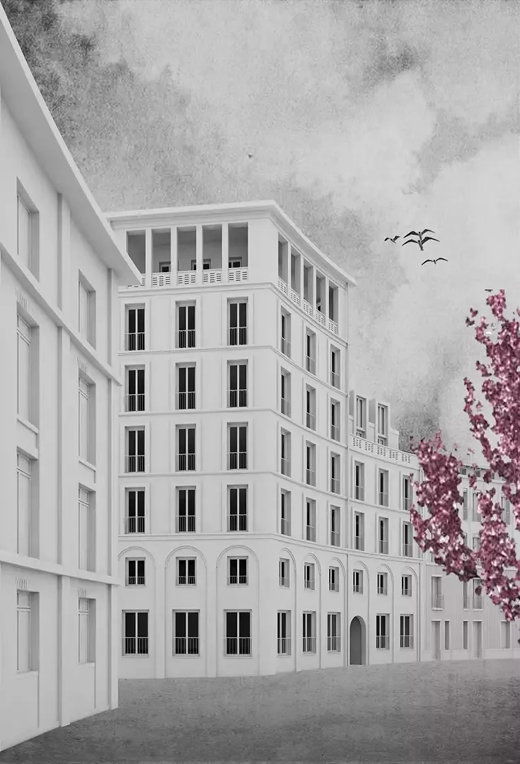 Platzfassade