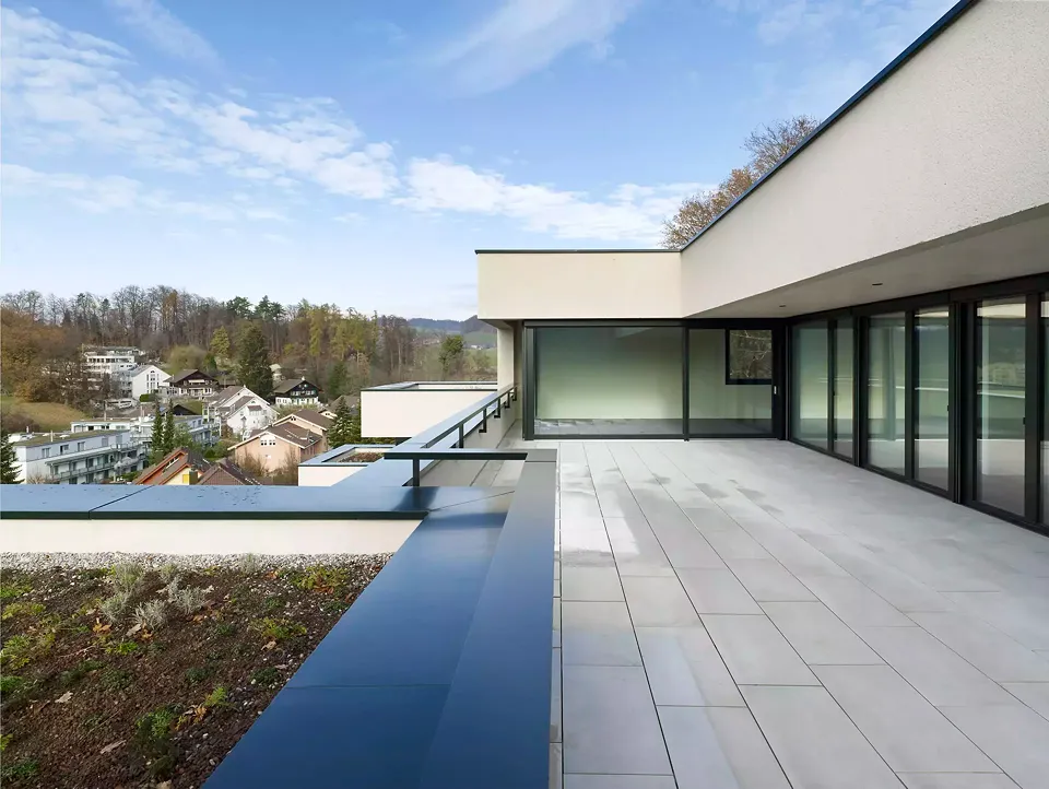 Sicht von Terrasse