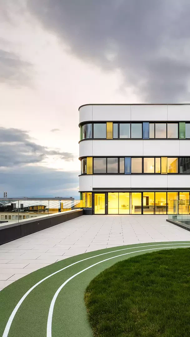 Kinderspital – Blick von der Terrasse