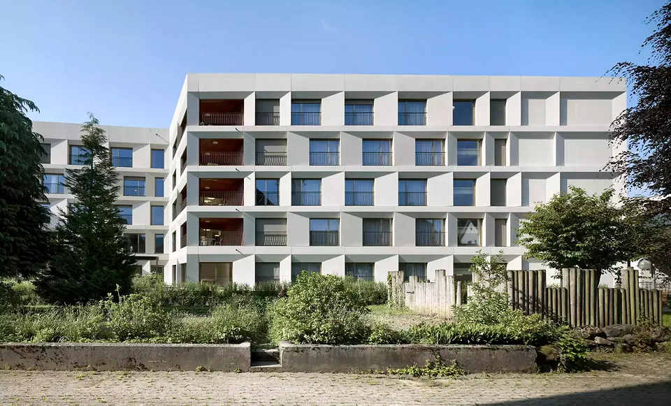 Fassade Garten