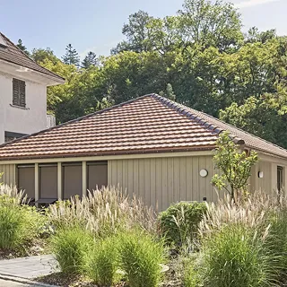 Atelierhaus Bargetzi Olten Waldheim, Gesamtinstandsetzung Steinmetzatelier mit Neubau