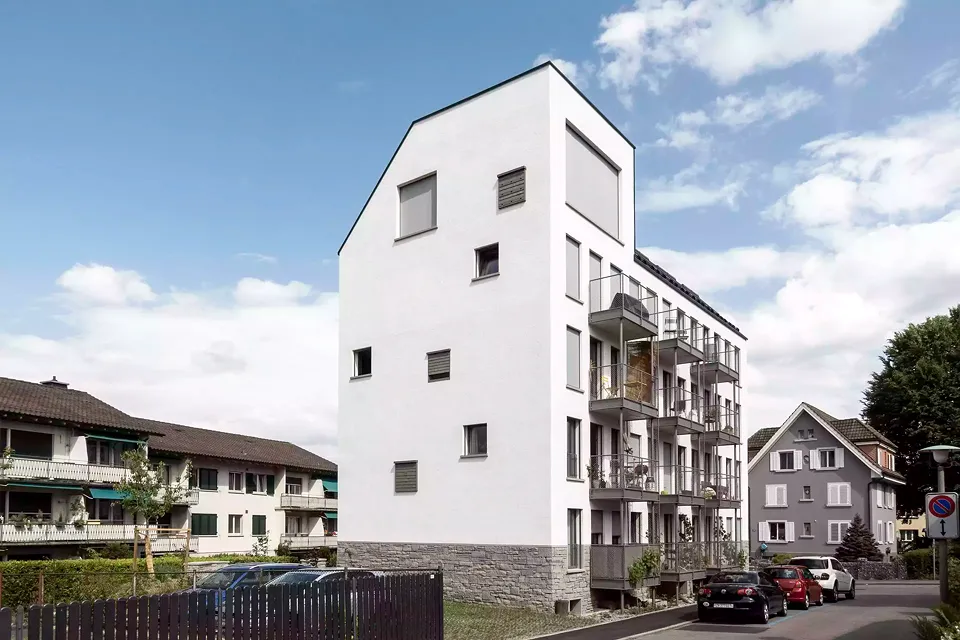 Ansicht von Westen