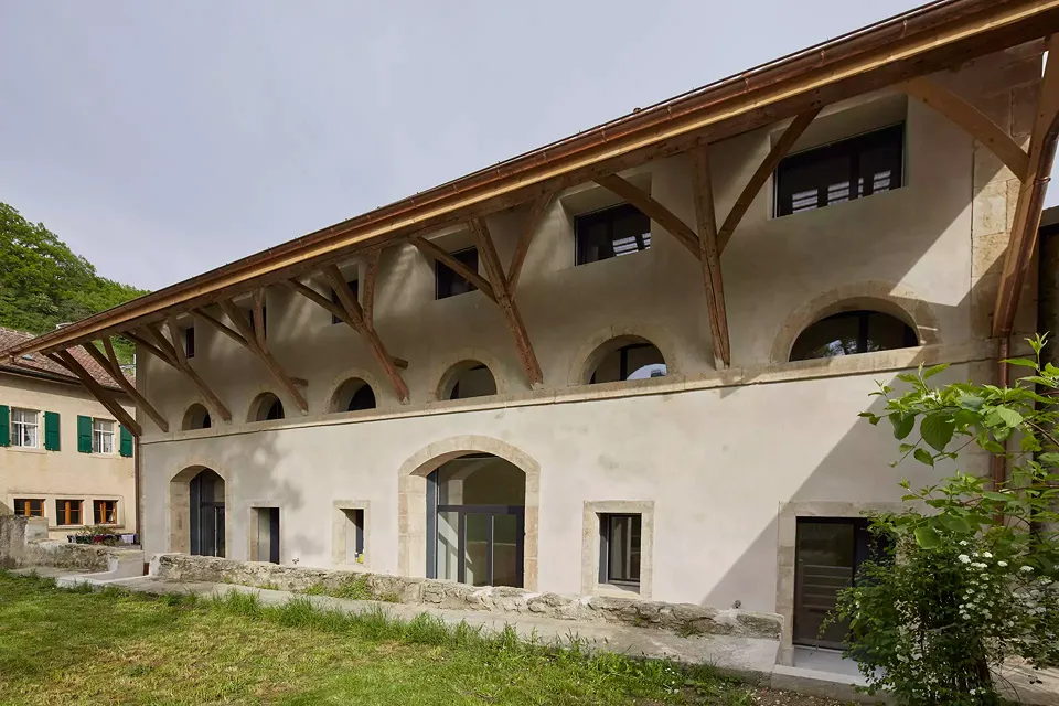 Façade côté jardin