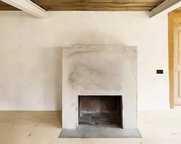 Cheminée aus Sichtbeton