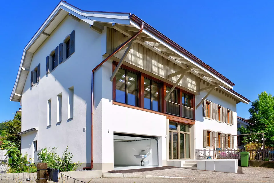 Süd- Westfassade