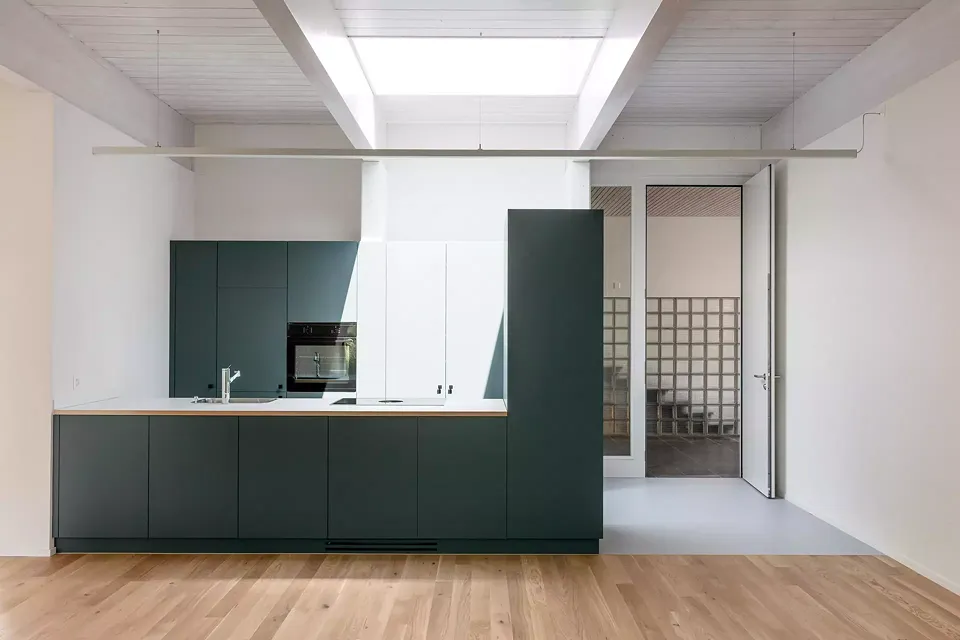 Küche - Wohnung Erdgeschoss Nord-West