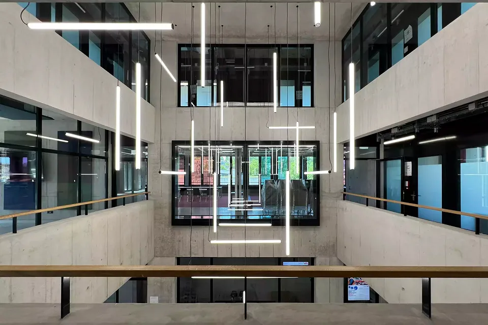 Eingangshalle im 1. Obergeschoss