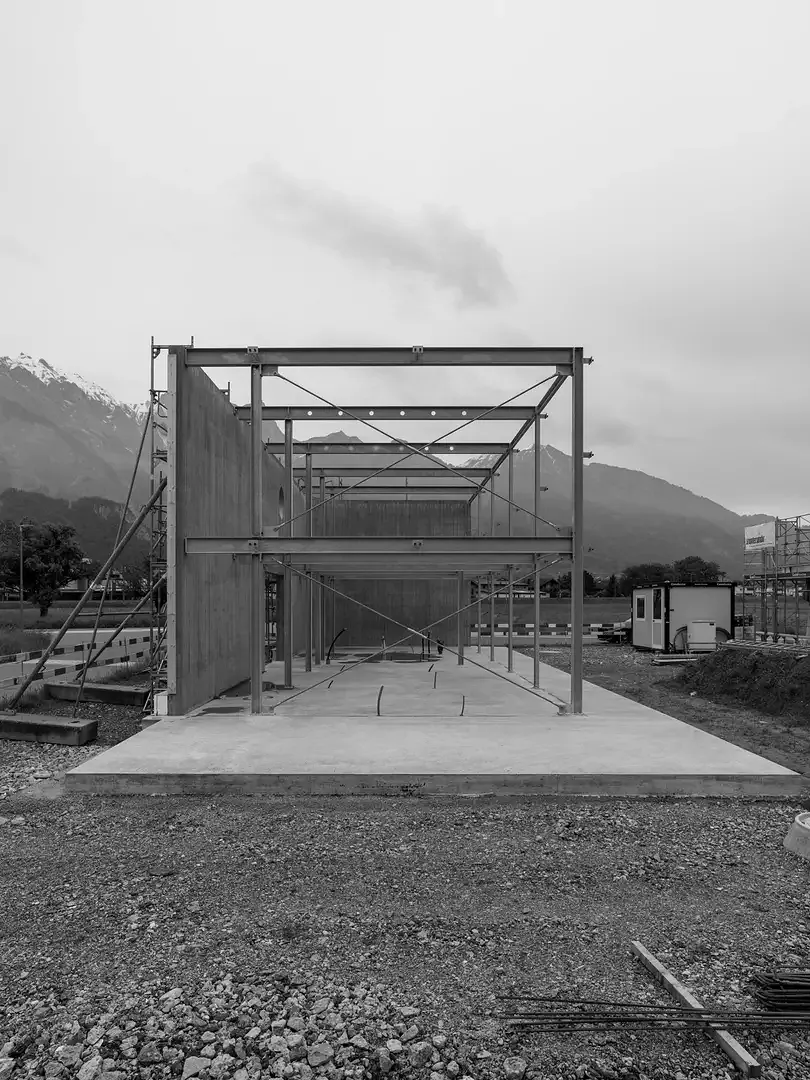 Baustelle im Rohbau