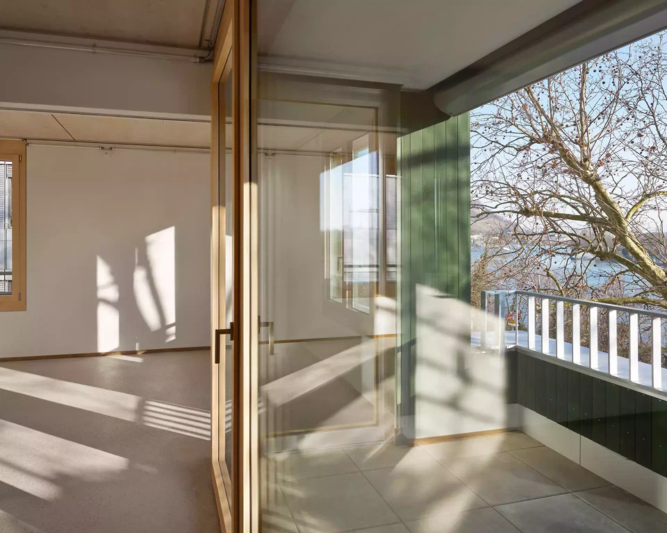 Wohnung in der Aufstockung