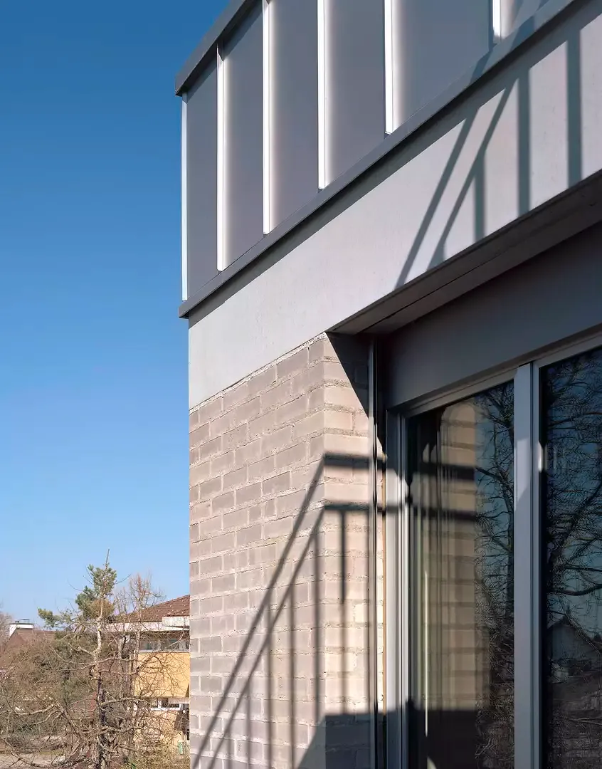 Detailaufnahme Fassade