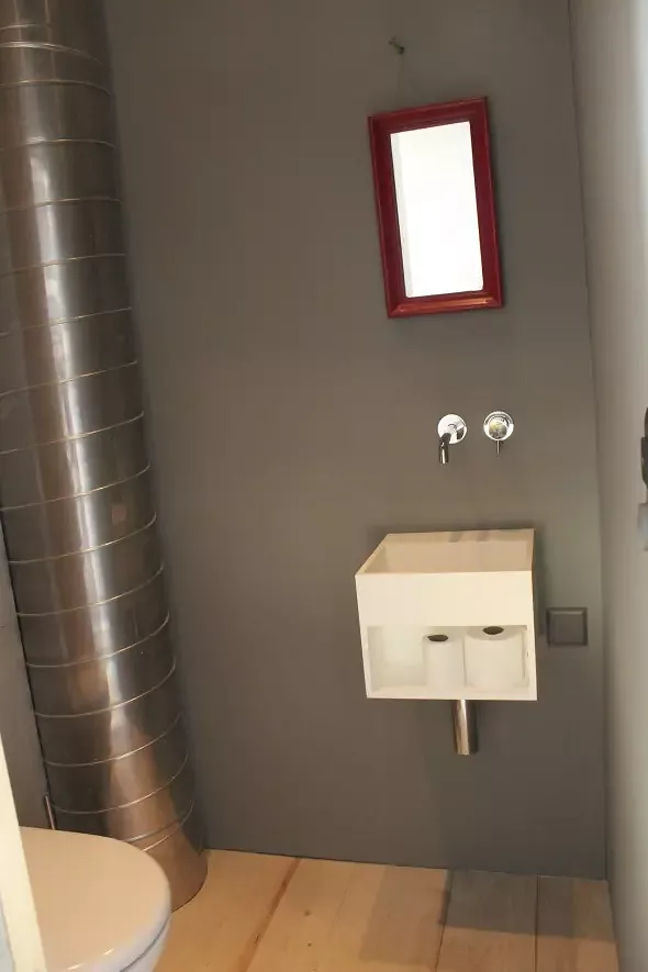 sep. wc im betonkern