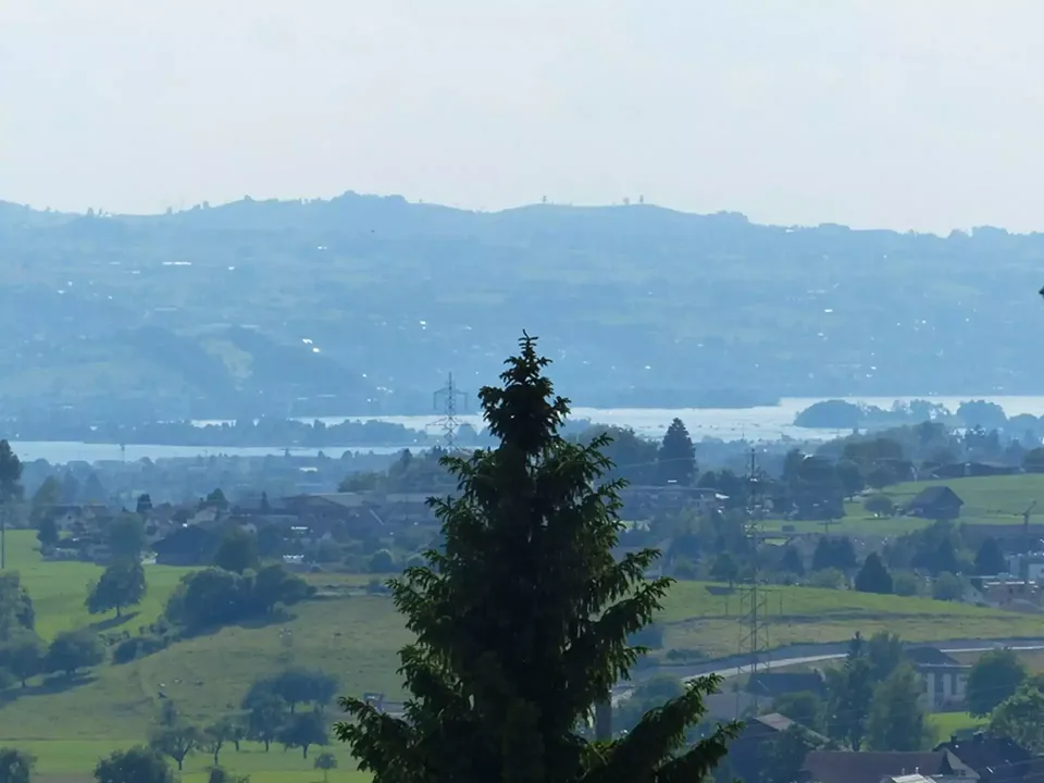 Blick zum Zürichsee