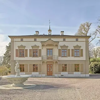 Jardins Merian – Pavillon d'infrastructure et rénovations de la villa et des serres