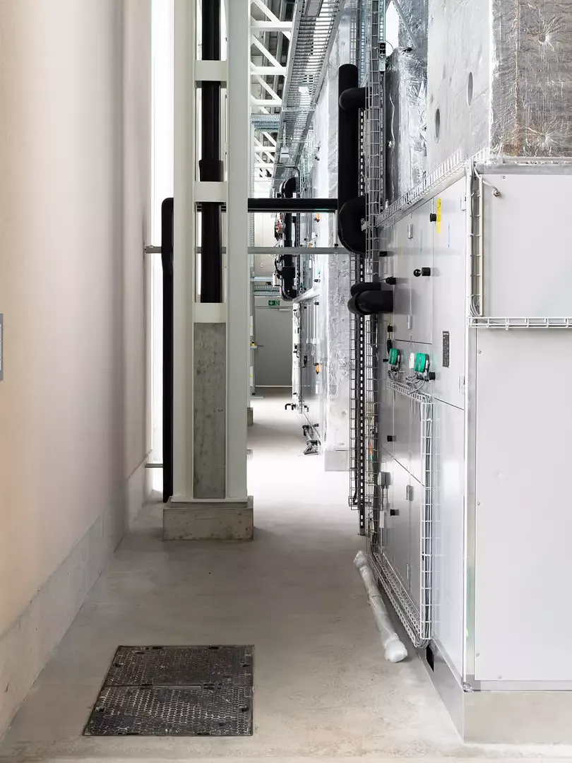 Innenansicht Technik