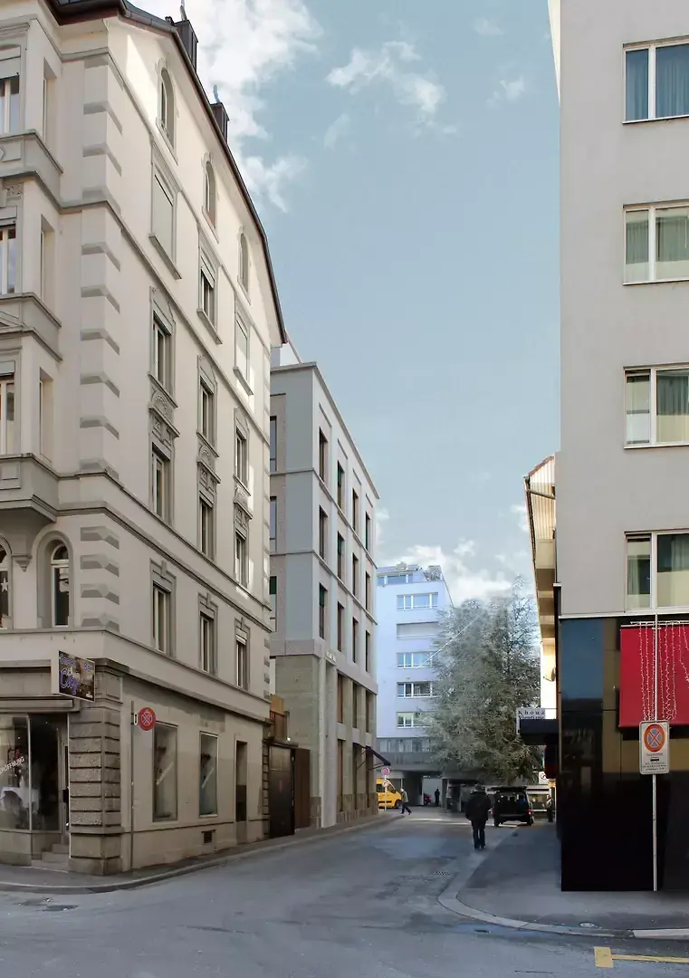 Zugang Seitenstrasse