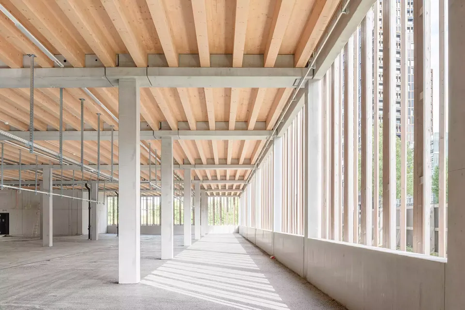 Flottenbereich, Parkhaus