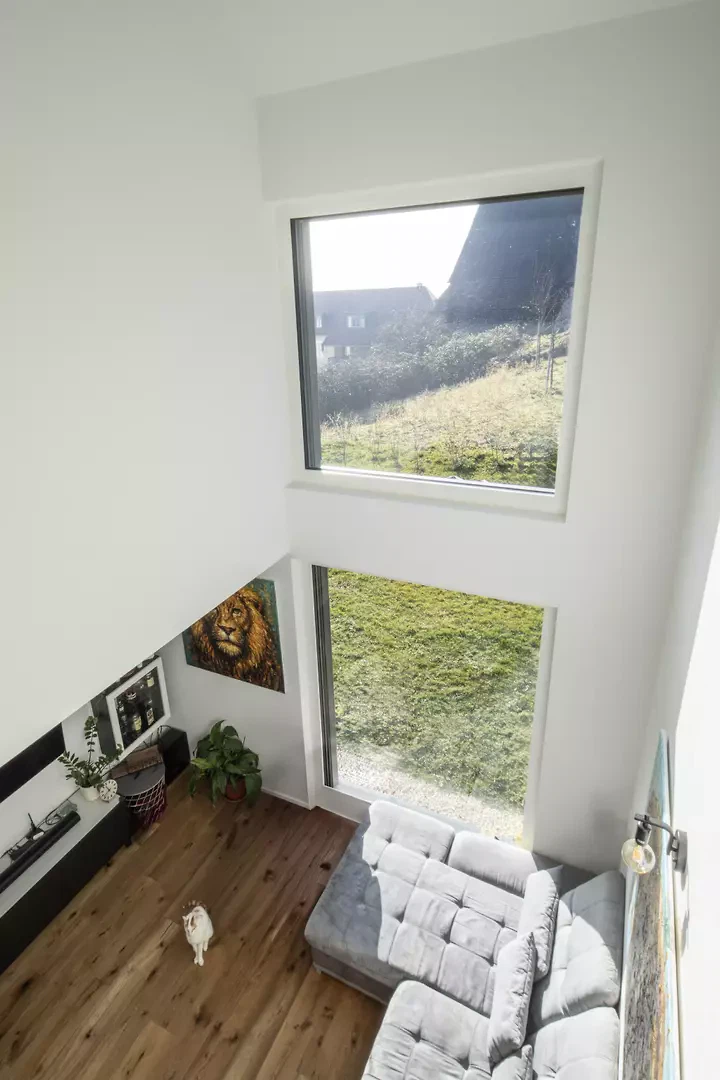 Lichtfang oben Doppeleinfamilienhaus Ost