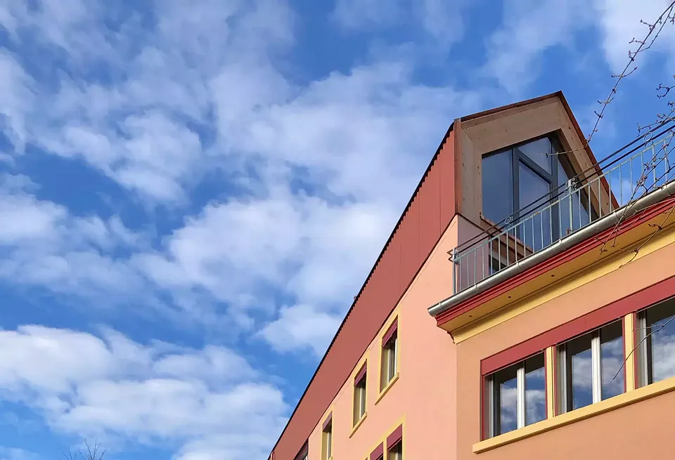 Vue est, Schützengasse