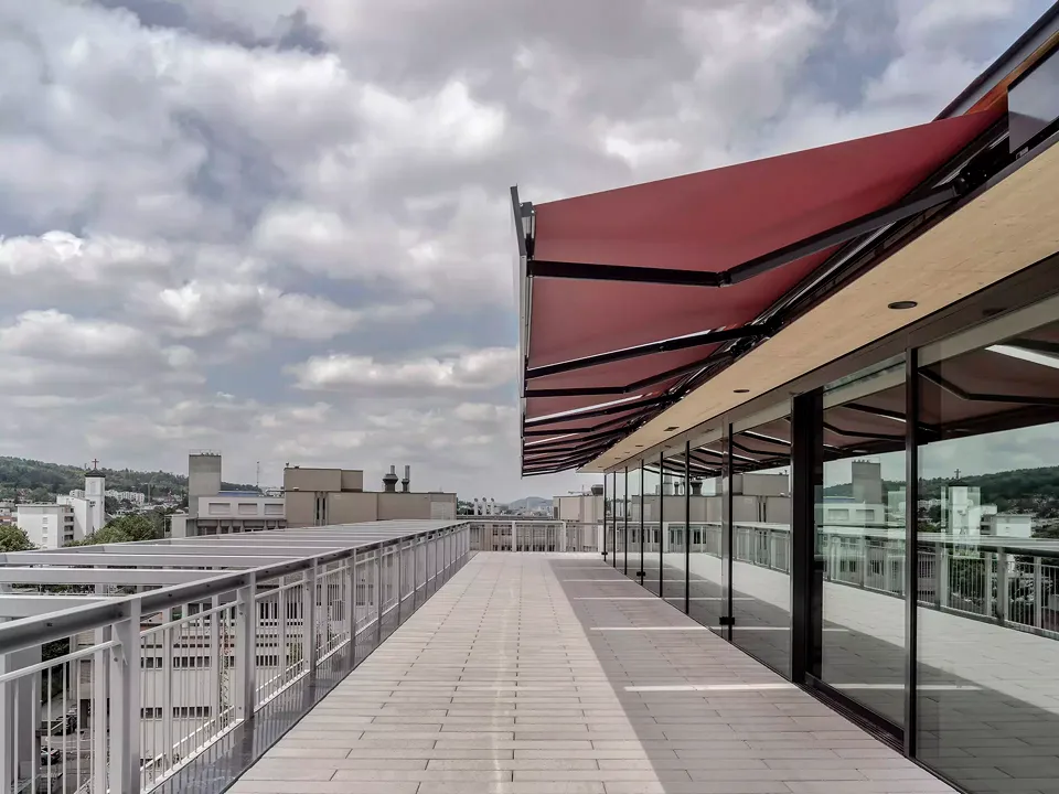 Buck 40 Umnutzung Gewerbe- und Bürohaus - Pergola