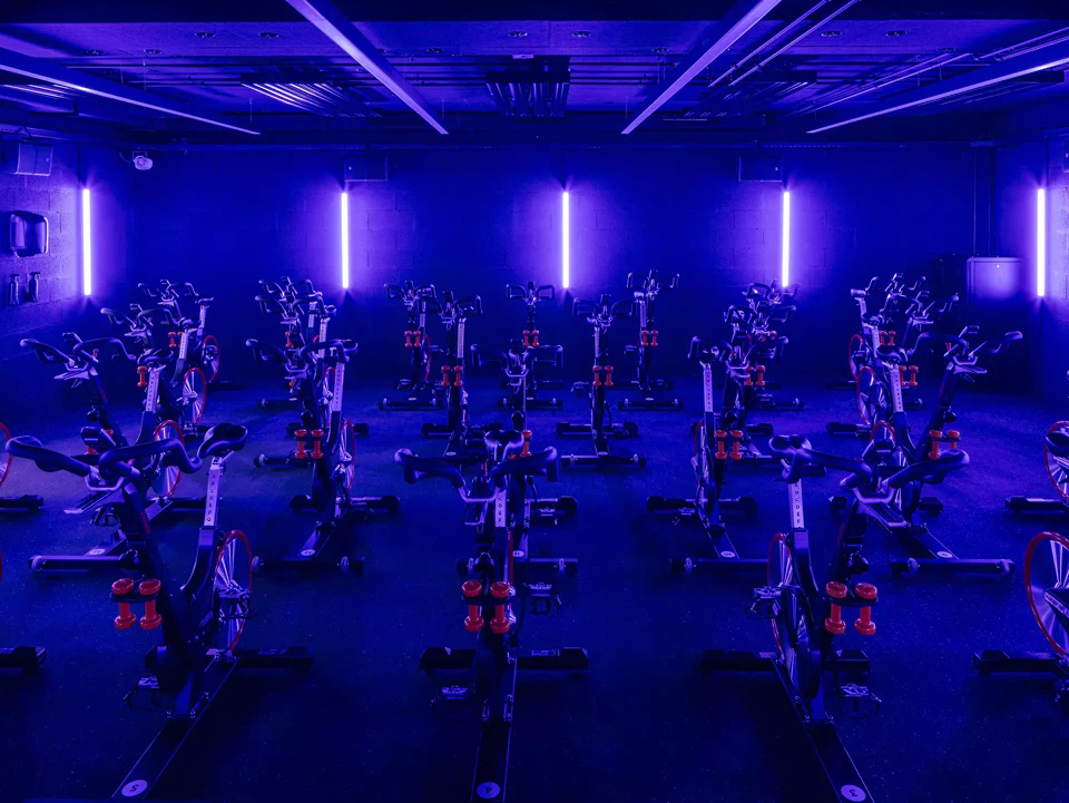 Salle de spinning