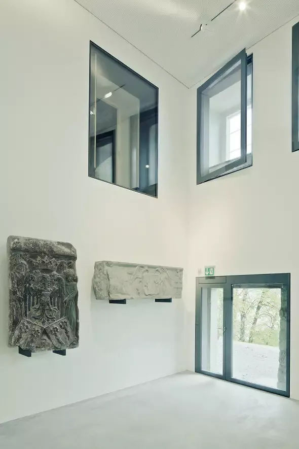 Eingangshalle zur Stadtmauer