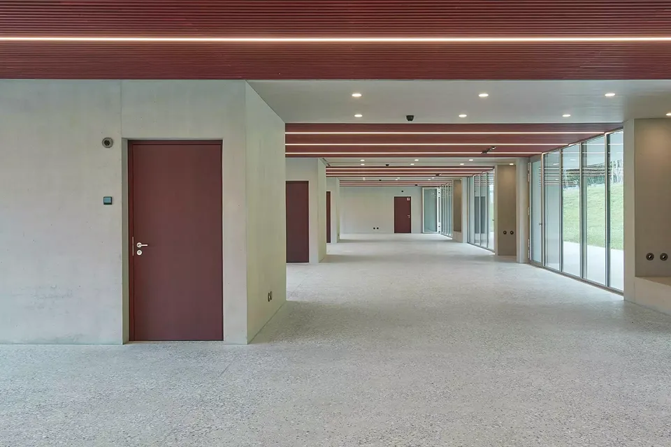 Unterteilbares Bewegungsklassenzimmer