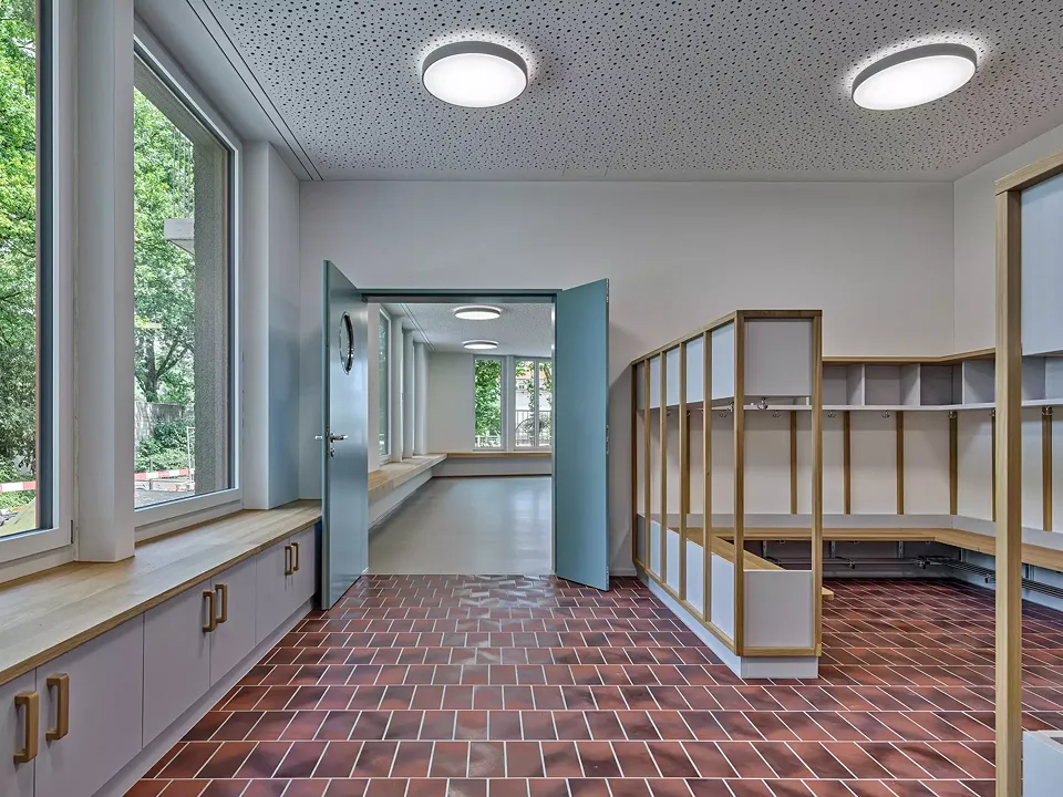 Kindergarten, Garderobe