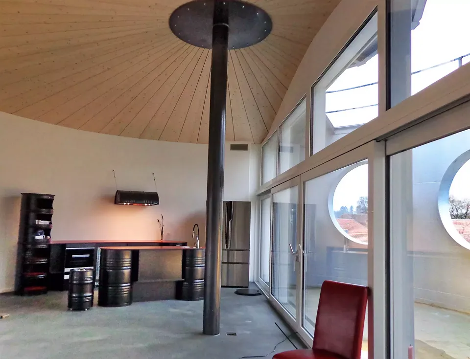 Loft étage mansardé