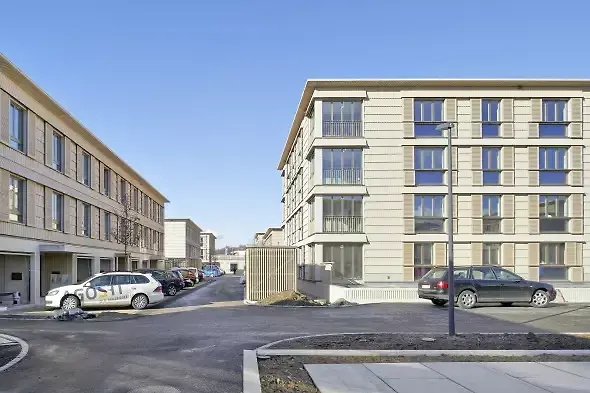 mélange diversifié de logements
