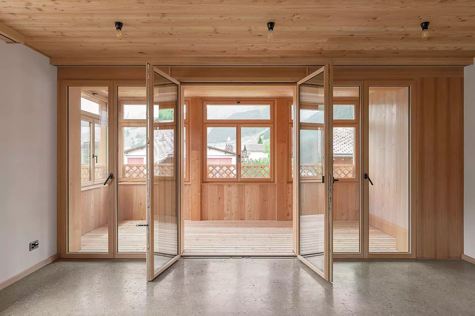 Blick in den Wintergarten