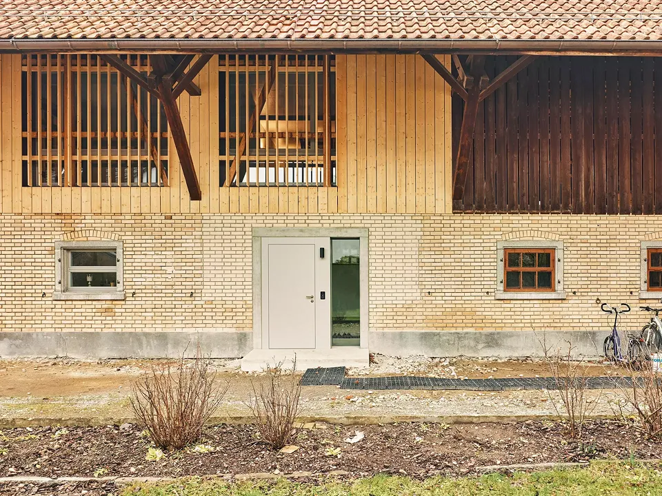 Fassade Süd Eingang