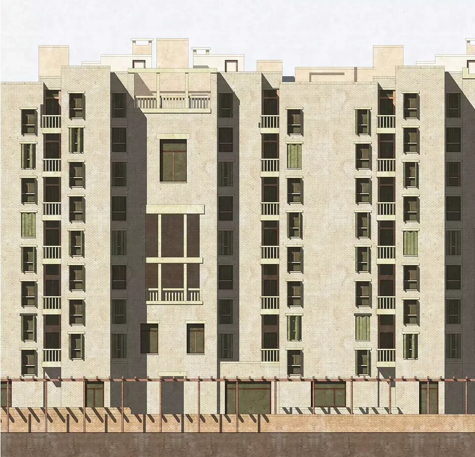Fassade Hof