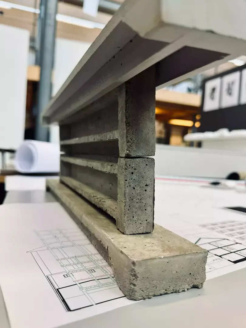Konstruktives Entwerfen im Modellmassstab: Arbeitsmodell (Aleksandar Bacinski, MSc Thesis)