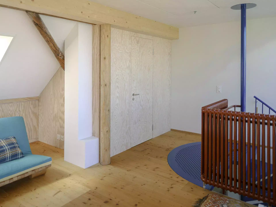 Im Dachgeschoss entsteht ein neuer Gemeinschaftsraum