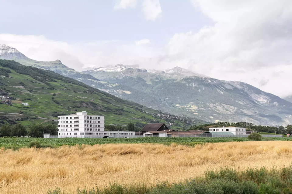 Gesamtansicht des Areals