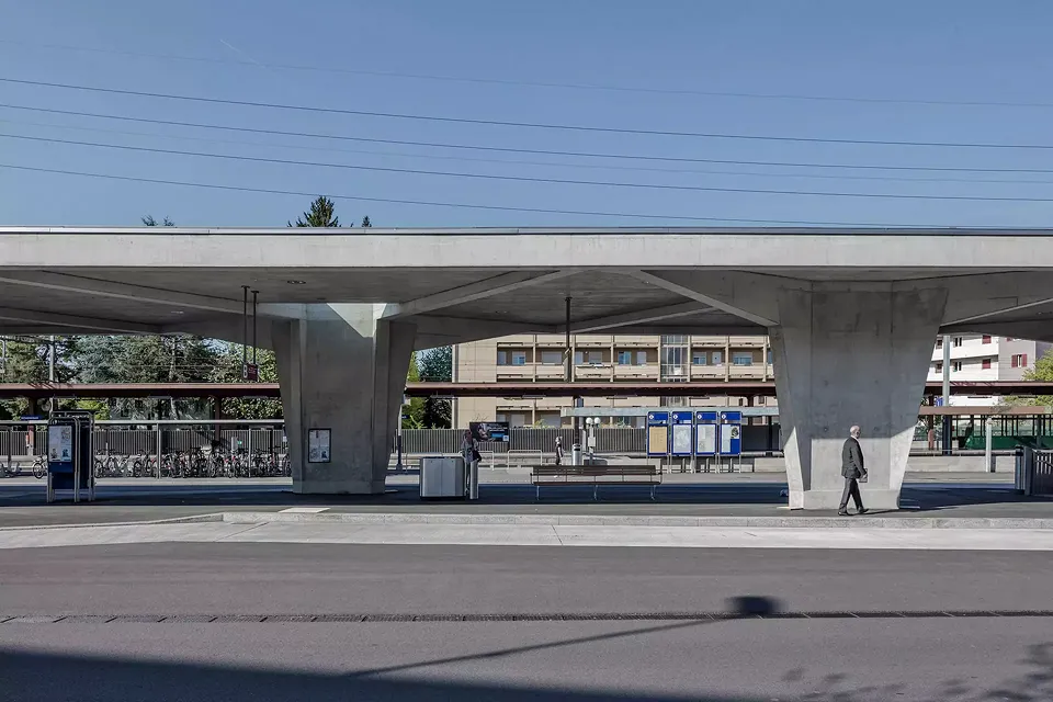 Alternierende Stützenansicht