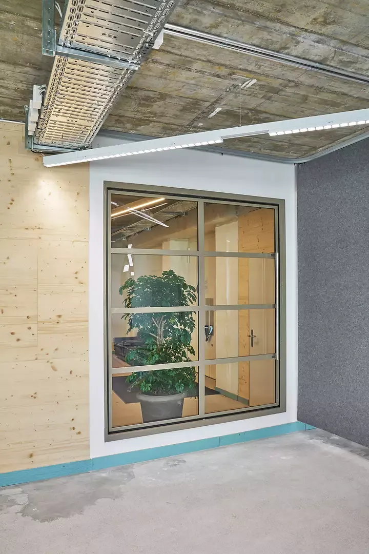 Fenêtres provenant d'un objet déconstruit à Winterthur