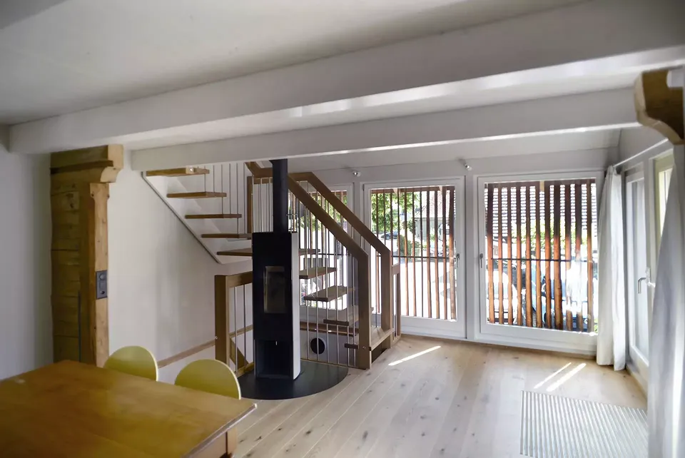 Wohnraum OG und Treppe