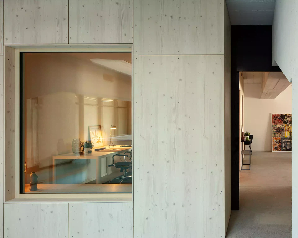 Vue dans un appartement