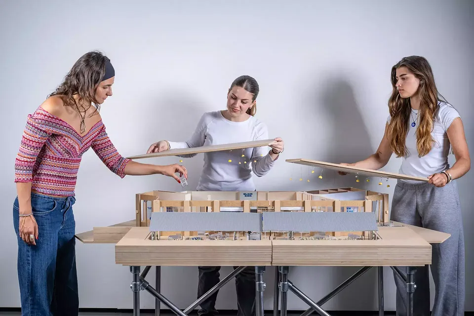 Restaurant Clair Bois, Maquette collective